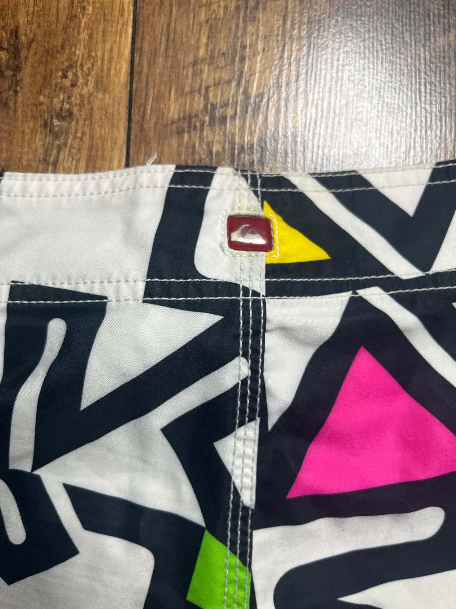 Multicolor graphic maze print boardshorts - Quiksilver - Size S - very good condition – photo 10
